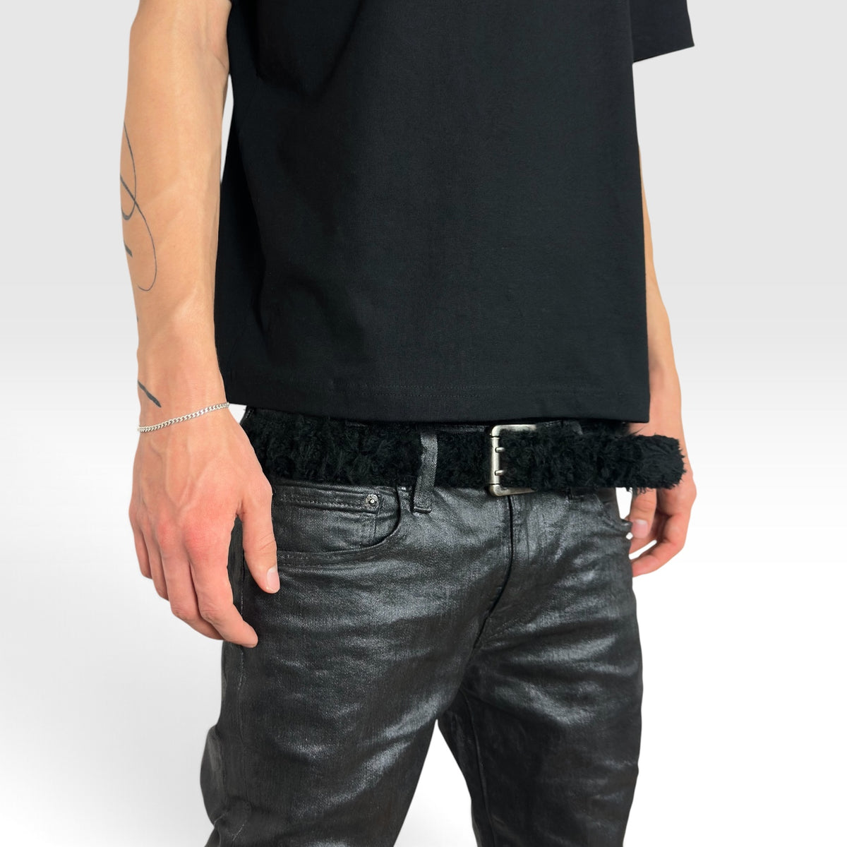 fur belt