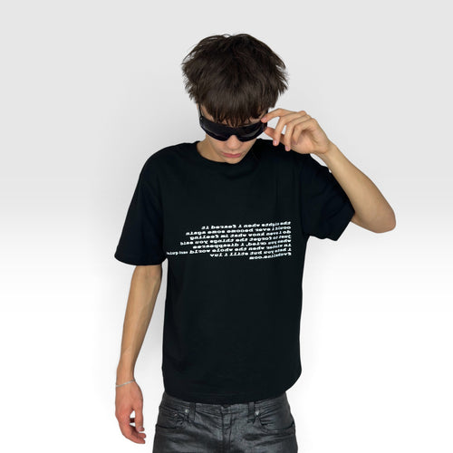 the nights when black tee
