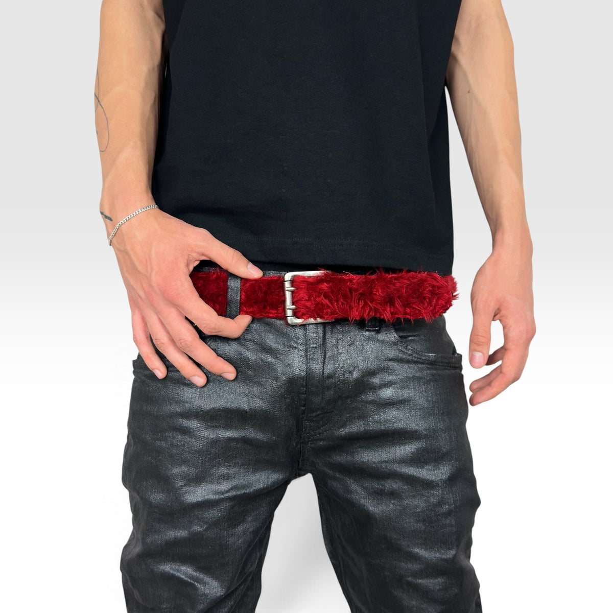 fur belt