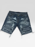 1of1 distressed denim shorts